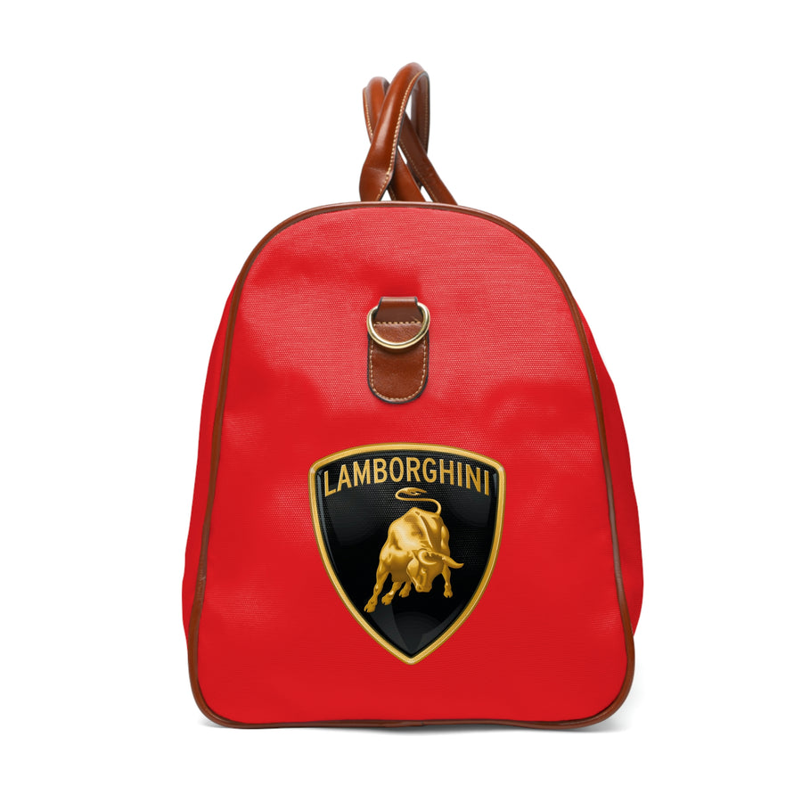 Red Lamborghini Waterproof Travel Bag™