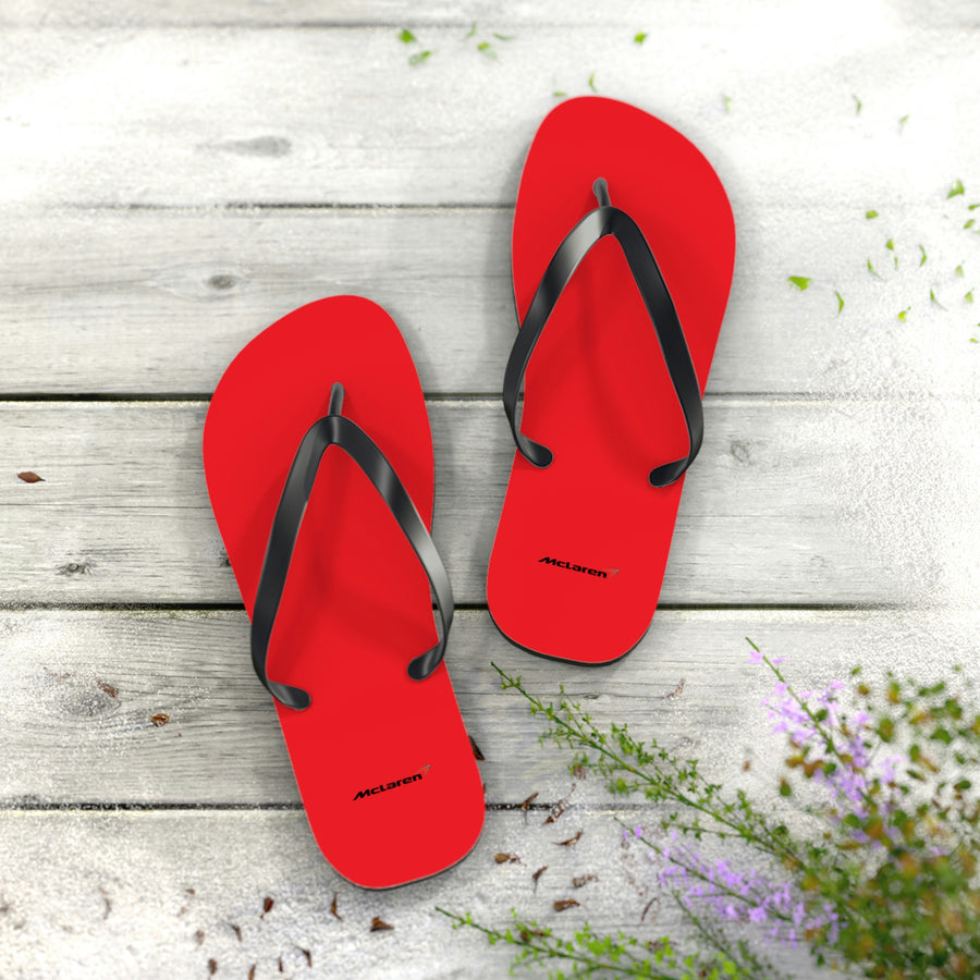 Unisex Red McLaren Flip Flops™