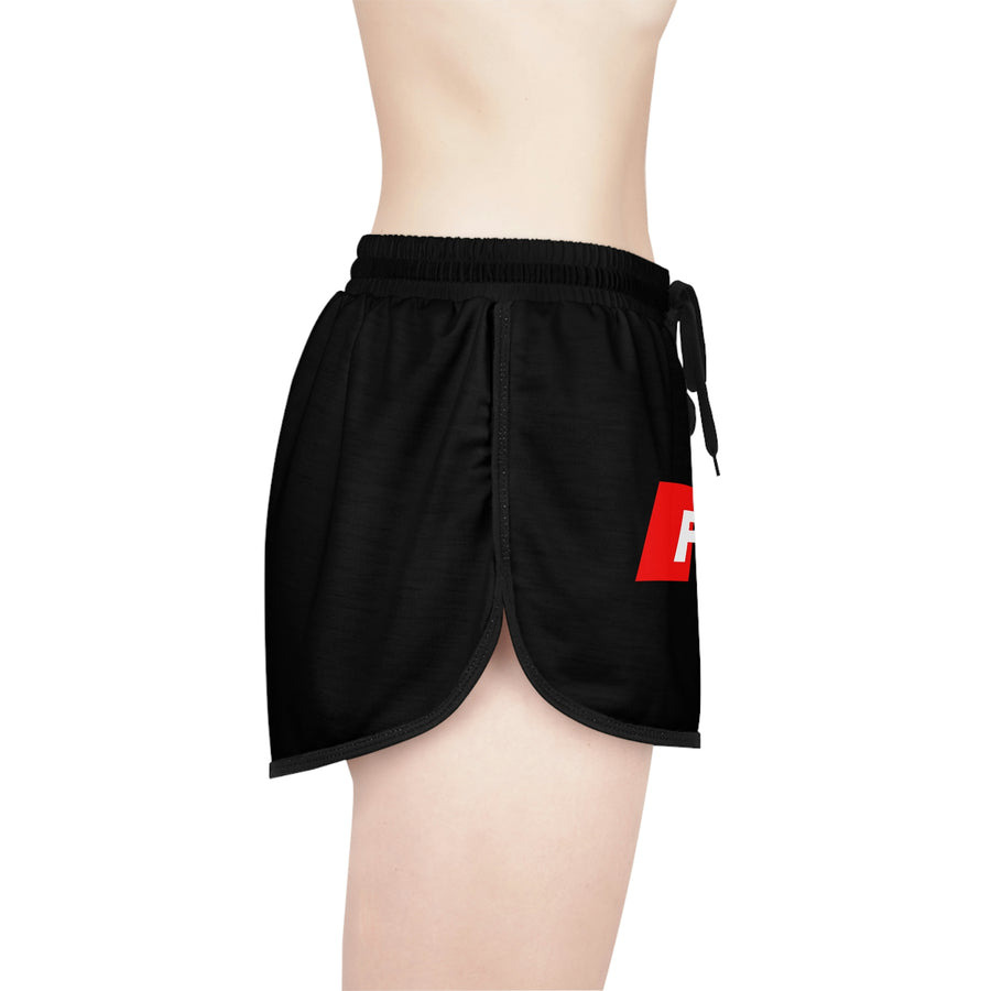 Women's Black Audi Relaxed Shorts™