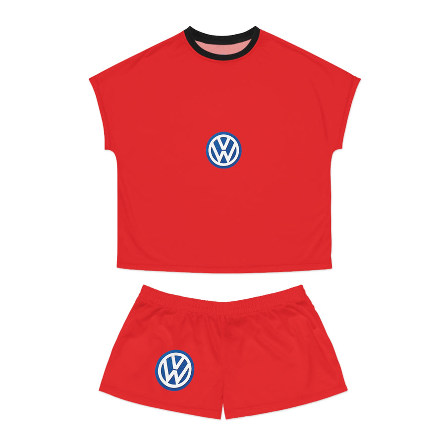 Women's Red Volkswagen Short Pajama Set™