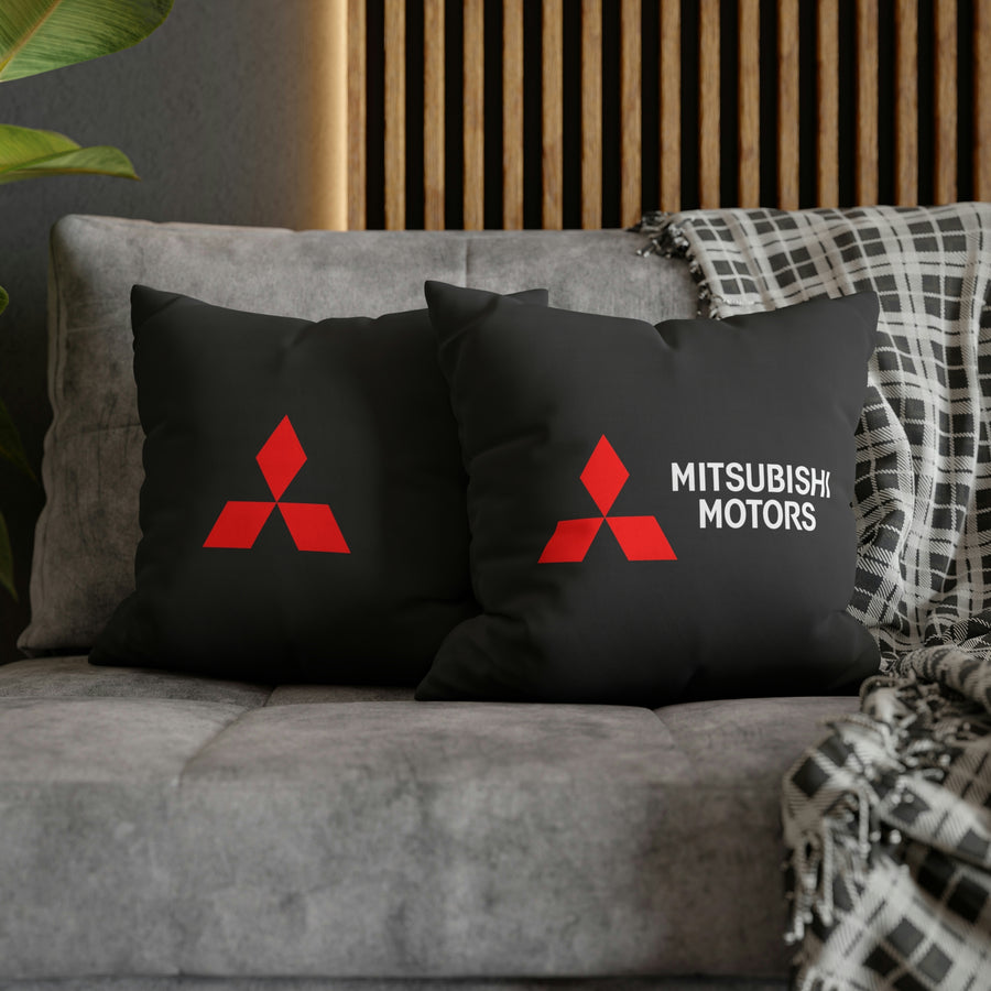 Black Mitsubishi Spun Polyester pillowcase™