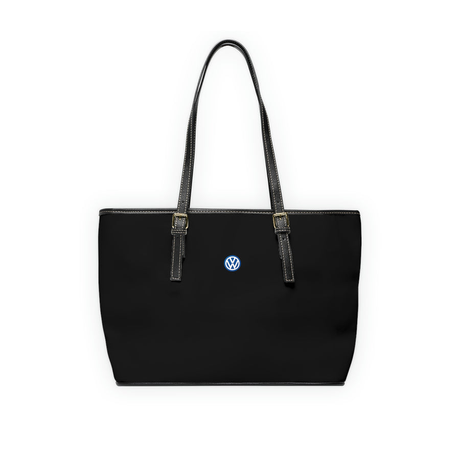 Black Volkswagen Leather Shoulder Bag™