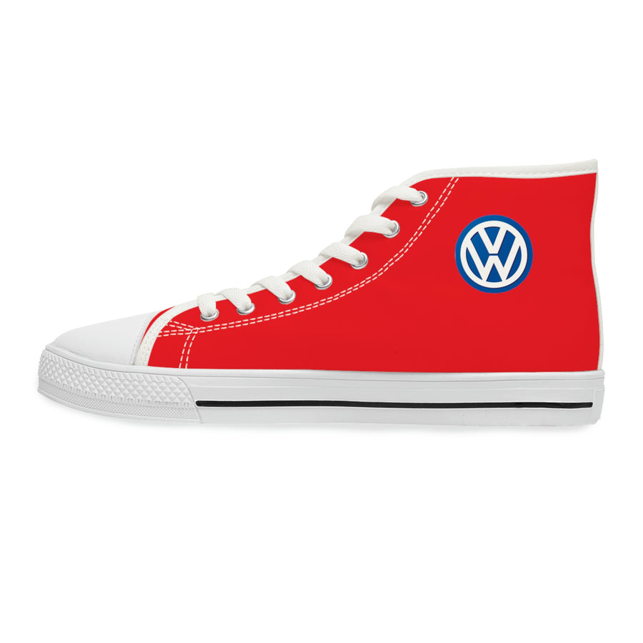 Women's Red Volkswagen High Top Sneakers™