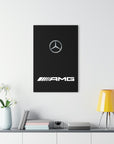 Black Mercedes Acrylic Prints (French Cleat Hanging)™