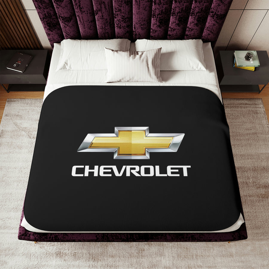 Black Chevrolet Sherpa Blanket™