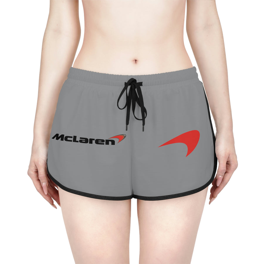 Women's Grey Mclaren Relaxed Shorts™