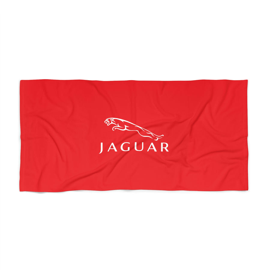 Red Jaguar Beach Towel™