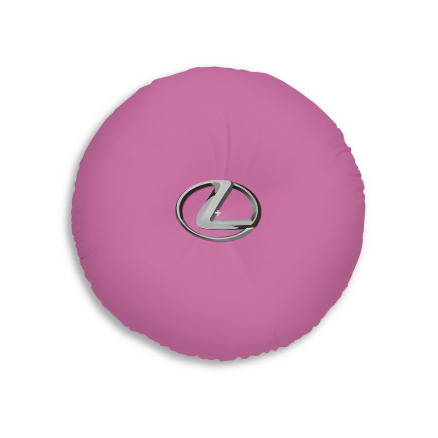 Light Pink Lexus Tufted Floor Pillow, Round™