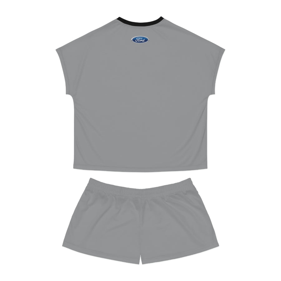 Women's Grey Ford Short Pajama Set™