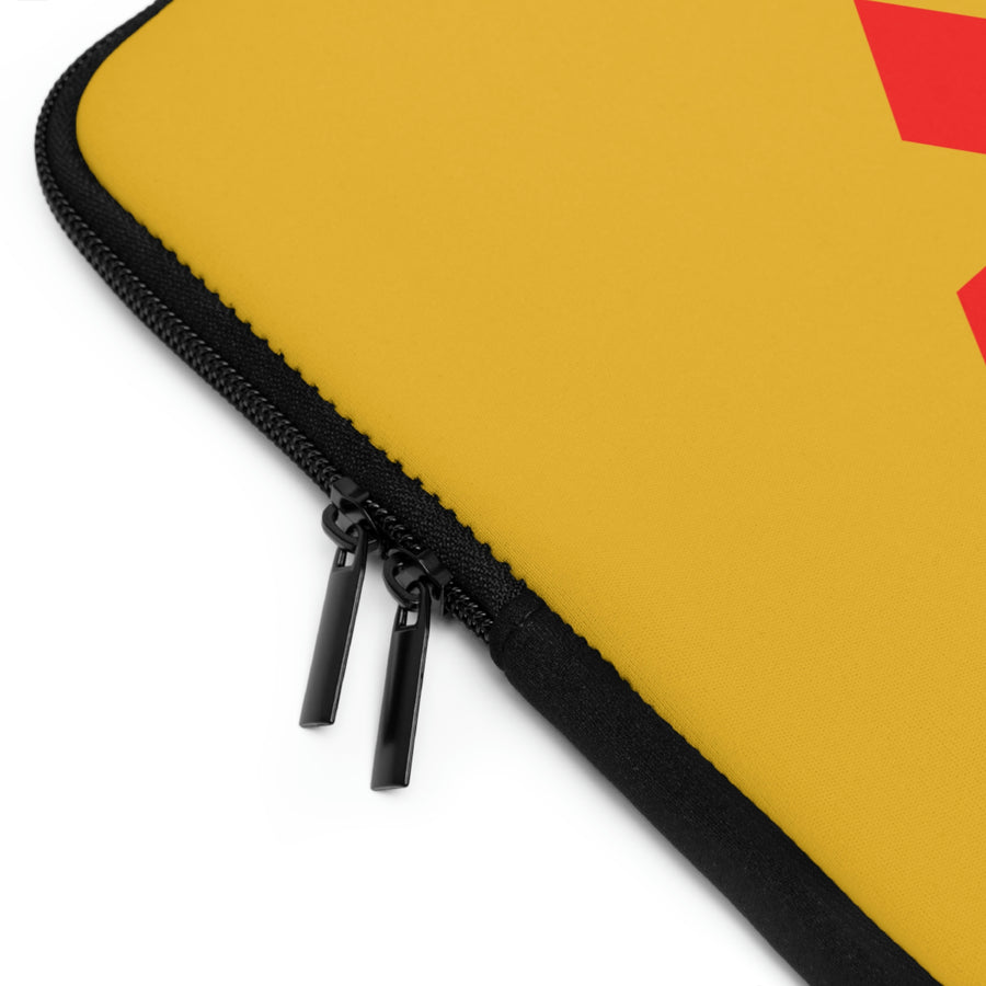 Yellow Mitsubishi Laptop Sleeve™