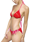 Women's Red Jaguar Bikini Swimsuit™