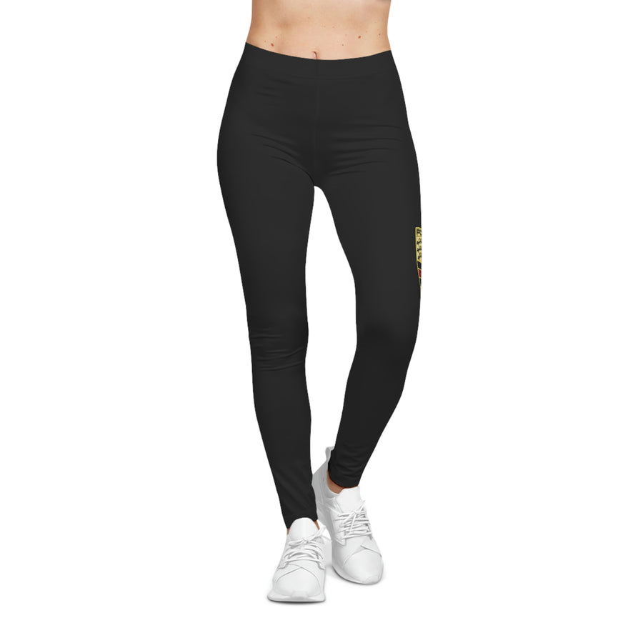 Women's Black Porsche Leggings™