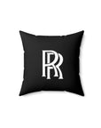 Black Rolls Royce Spun Polyester Square Pillow™