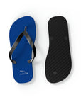 Unisex Dark Blue Jaguar Flip Flops™