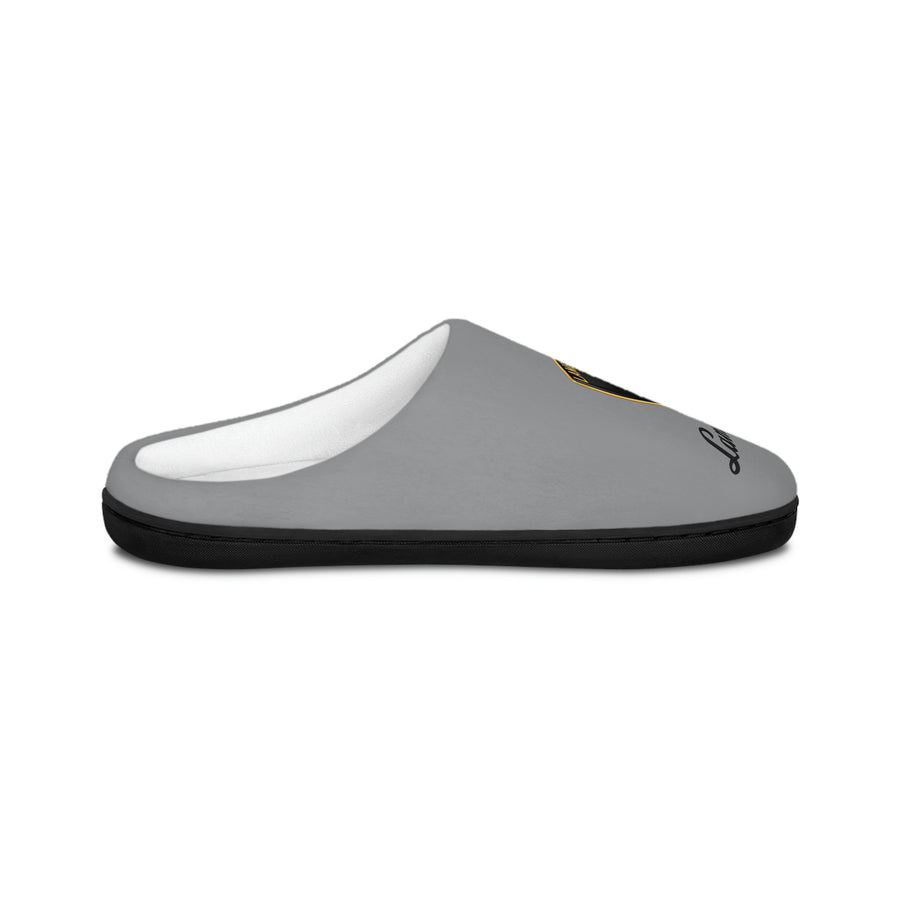 Unisex Grey Lamborghini Indoor Slippers™
