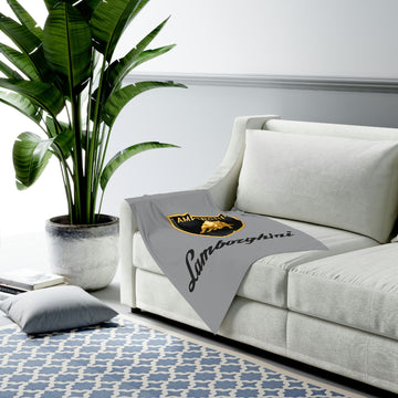 Grey Lamborghini Baby Swaddle Blanket™