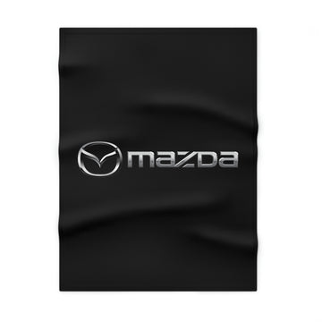 Black Mazda Soft Fleece Baby Blanket™