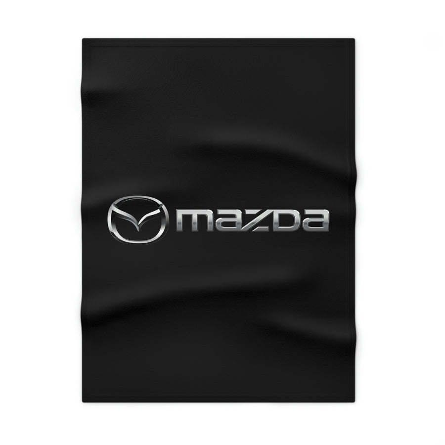 Black Mazda Soft Fleece Baby Blanket™