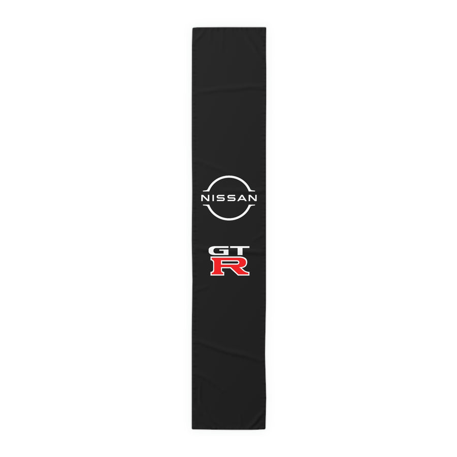 Black Nissan GTR Table Runner (Cotton, Poly)™