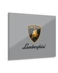 Grey Lamborghini Acrylic Prints (French Cleat Hanging)™