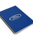 Dark Blue Ford Spiral Notebook - Ruled Line™