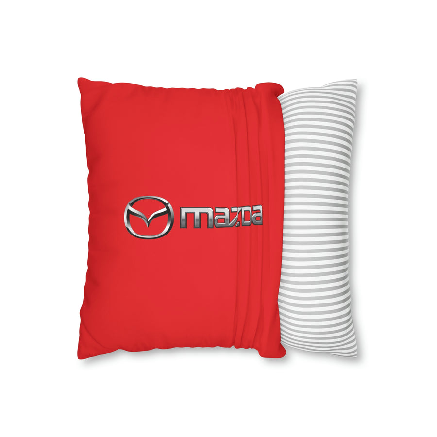 Red Mazda Spun Polyester pillowcase™