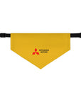 Yellow Mitsubishi Pet Bandana Collar™