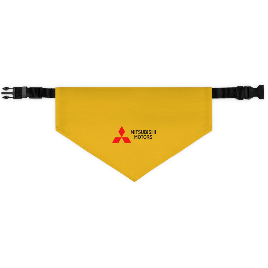 Yellow Mitsubishi Pet Bandana Collar™