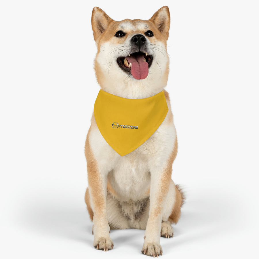 Yellow Mazda Pet Bandana Collar™