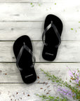 Unisex Black Mazda Flip Flops™