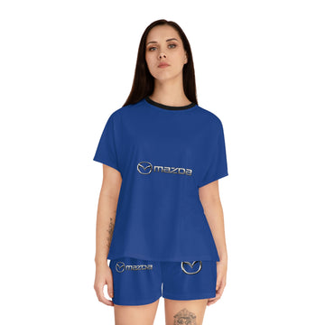 Women's Dark Blue Mazda Short Pajama Set™