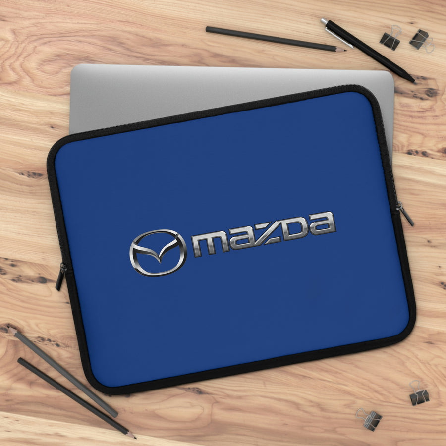 Dark Blue Mazda Laptop Sleeve™