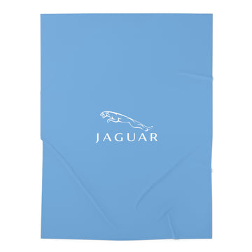 Light Blue Jaguar Baby Swaddle Blanket™
