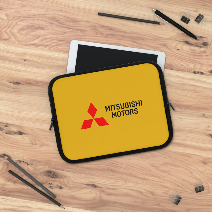 Yellow Mitsubishi Laptop Sleeve™