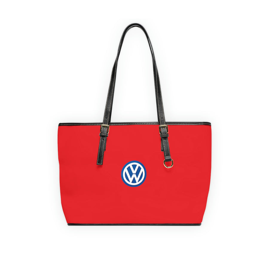 Red Volkswagen Leather Shoulder Bag™