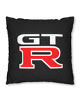 Black Spun Polyester Nissan GTR pillowcase™