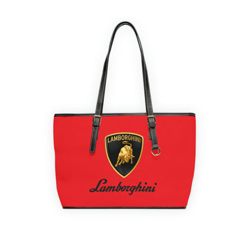 Red Lamborghini Leather Shoulder Bag™