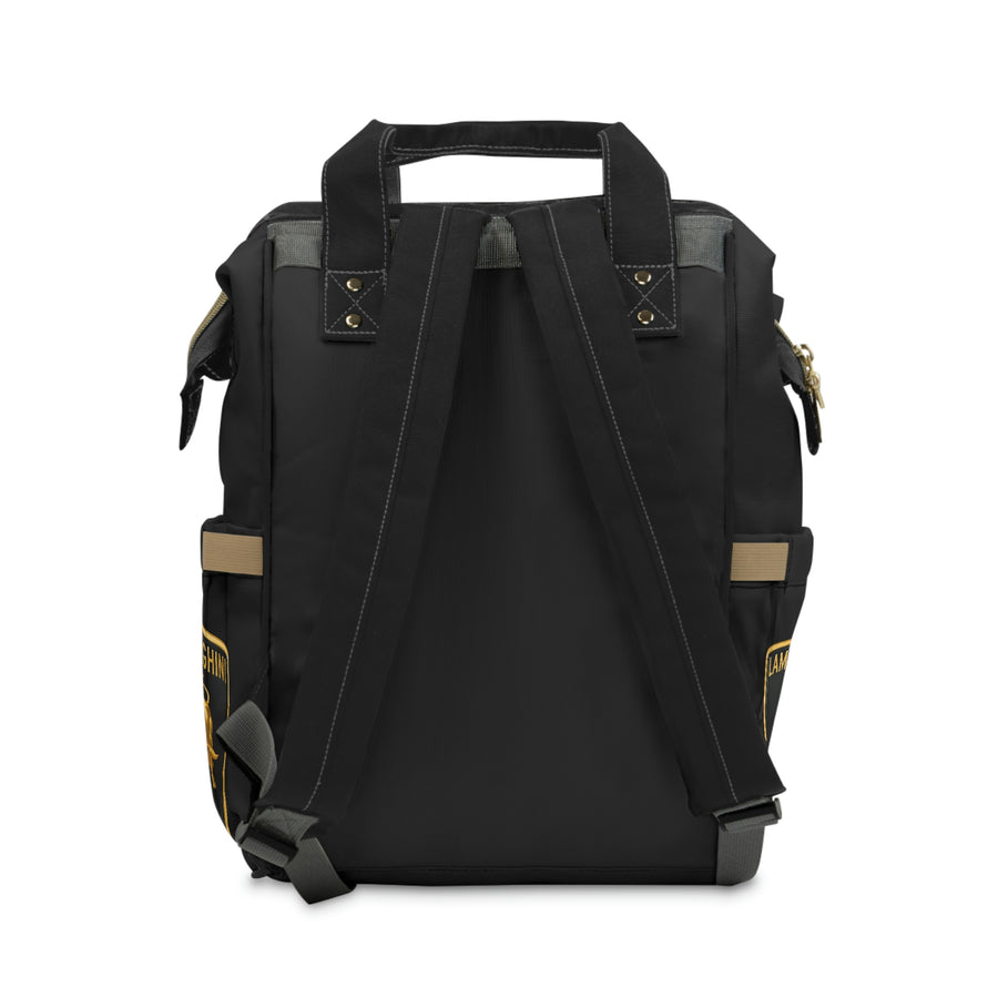 Black Lamborghini Multifunctional Diaper Backpack™