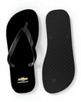 Unisex Black Chevrolet Flip Flops™