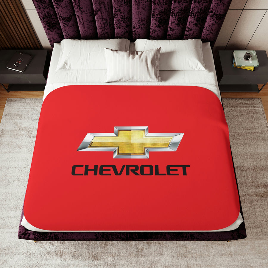 Red Chevrolet Sherpa Blanket™