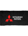 Black Mitsubishi Beach Towel™