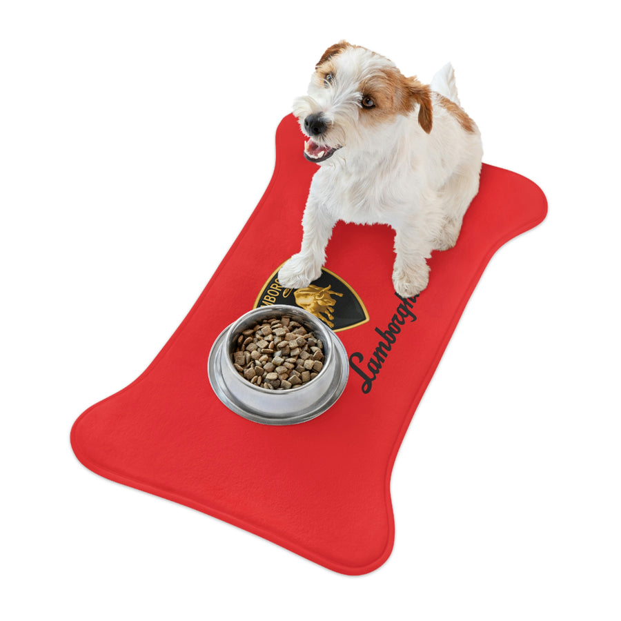 Red Lamborghini Pet Feeding Mats™