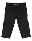 Women's Black Rolls Royce Capri Leggings™