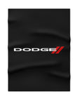 Black Soft Fleece Baby Dodge Blanket™