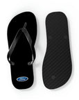 Unisex Black Ford Flip Flops™