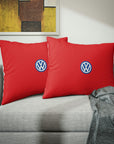 Red Volkswagen Pillow Sham™