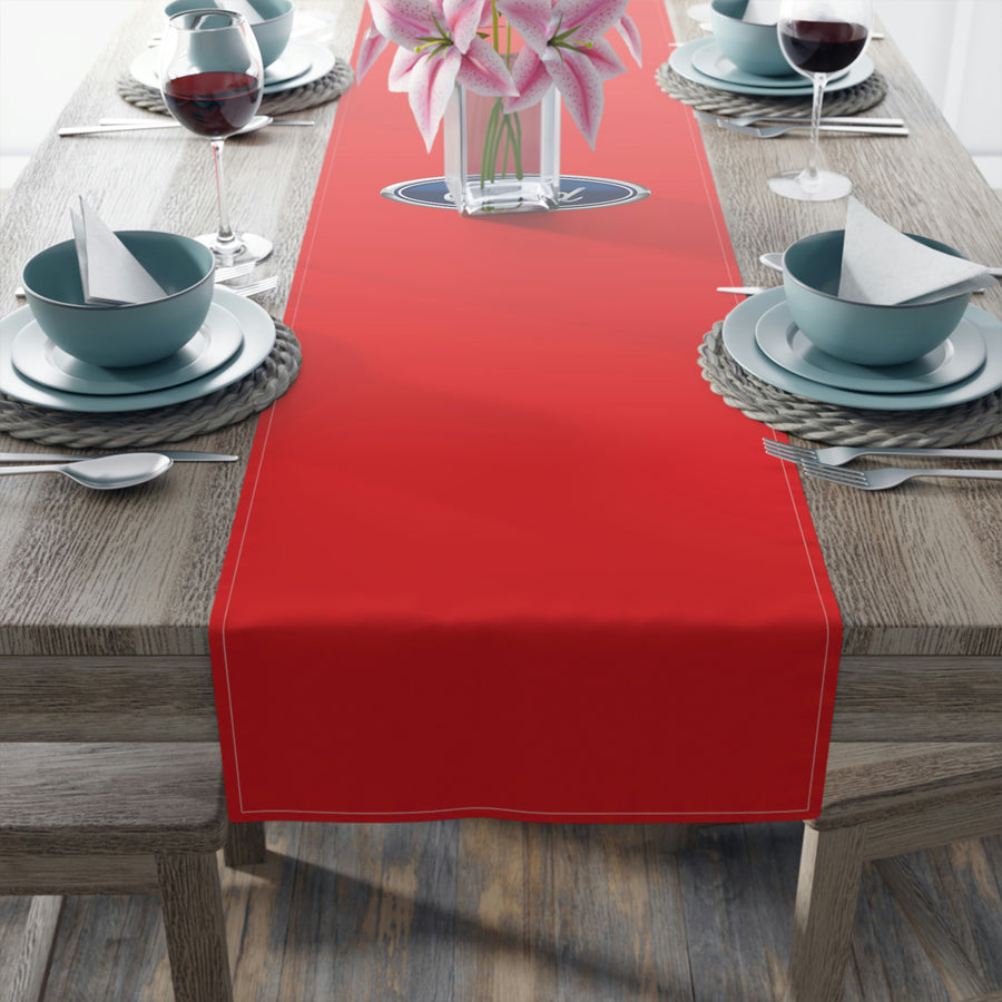 Red Ford Table Runner (Cotton, Poly)™