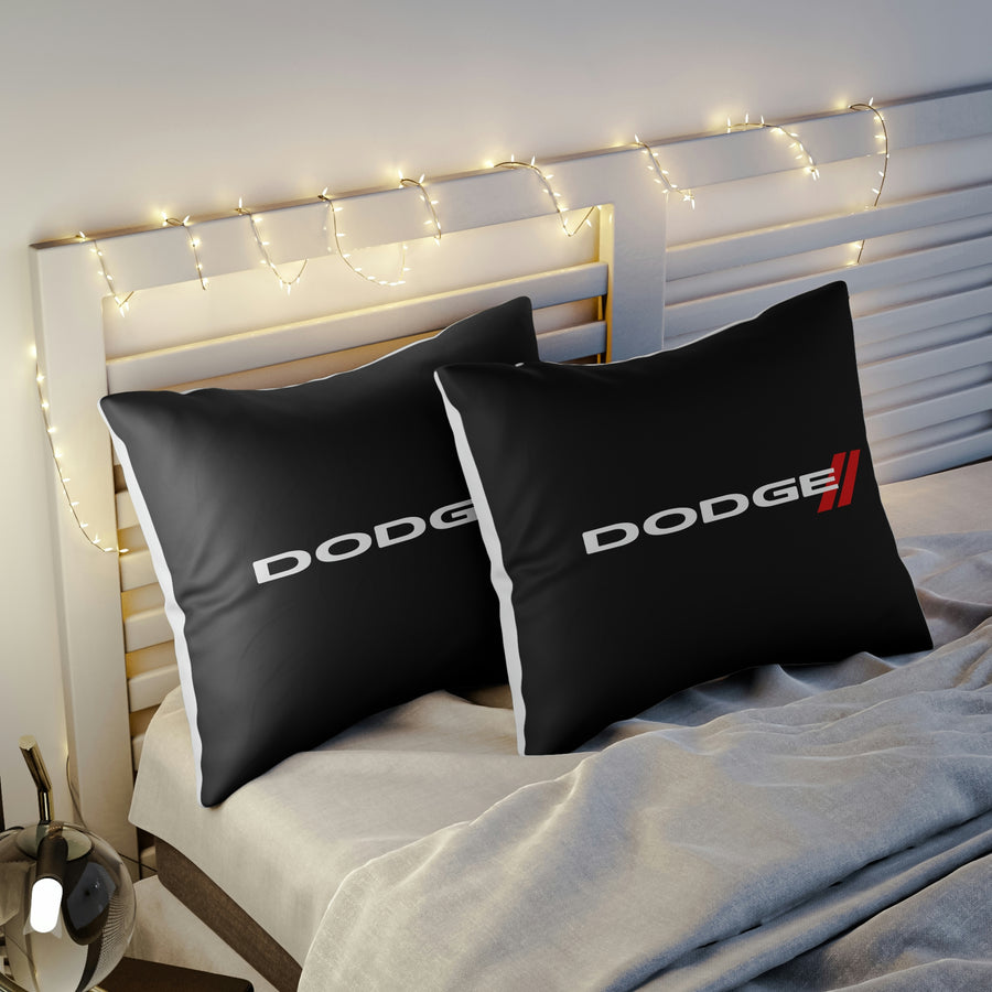 Black Dodge Pillow Sham™