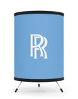 Light Blue Rolls Royce Tripod Lamp with High-Res Printed Shade, US\CA plug™