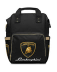 Black Lamborghini Multifunctional Diaper Backpack™